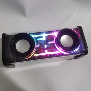 10W Đôi Sừng V8 MECHA Loa di động bass không dây RGB BT 5.0 loa với KC LED ánh sáng - Product Image 6