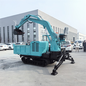 Excavadora de 5 Toneladas, Equipada con Varios Accesorios, Orugas para Excavación en Sitio - Product Image 1