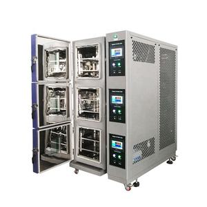 Üç odacıklı termal şok Test odası, yüksek düşük sıcaklık darbe Test cihazı - Product Image 2