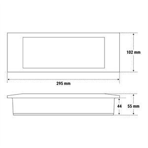 Lampada di Emergenza Beghelli Style In Led Setr UvOxy, Larghezza 30Cm, Profondità 11Cm - Product Image 2