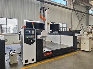 1530 3 trục <span class=keywords><strong>CNC</strong></span> máy công nghiệp quay cao Z trục 3D phay khắc khắc đơn trục chính công cụ cho ăn động cơ PLC lõi - Product Image 6