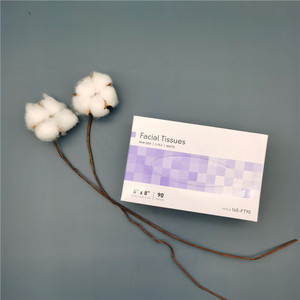 2 רובדי עץ בתולה רך במיוחד רקמת פנים 80 גיליון מקופל קופסא מובלט מוצר נייר באיכות גבוהה - Product Image 5