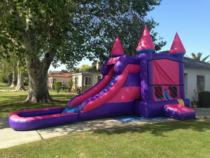 Venta al por mayor gorila inflable comercial barato blanco <span class=keywords><strong>bluey</strong></span> niños saltando Castillo tobogán de agua Combo Casa de rebote - Product Image 2
