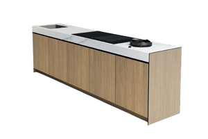 Panneau en Formica HPL phénolique compact <span class=keywords><strong>stratifié</strong></span> pour comptoir de <span class=keywords><strong>cuisine</strong></span> extérieur armoire casier clôture façade - Product Image 5
