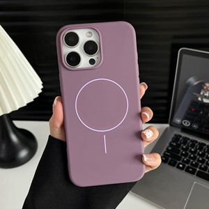 เคสโทรศัพท์ TPU สีพื้นแบบพรีเมียม <span class=keywords><strong>ราคา</strong></span>ส่ง สำหรับ <span class=keywords><strong>iPhone</strong></span> 16 17 <span class=keywords><strong>Promax</strong></span> และ Samsung S23 24 Ultra ดีไซน์แม่เหล็ก - Product Image 3