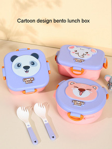 Boîte à lunch isotherme sous vide en acier inoxydable pour enfants, mignonne et étanche, idéale pour l'école - Product Image 6