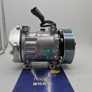PC200-7 PC200-8 <b>Air</b> Compressor 421-07-31220 20Y-810-1260 20Y-979-6121 AC Compressor 421-07-31220/20Y-810-1260/20Y-979-6121 - Product Image 2