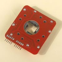 Joystick de contrôle directionnel sensible avec poignée à boule transparente pour accessoires de bornes de jeu à monnayeur