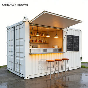 Cafétéria en conteneur entièrement équipée, système de levage à charnières, isolation artificielle, conception personnalisée - Product Image 2