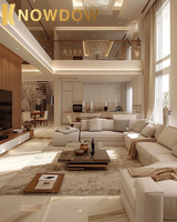 KNOWDOW Personnalisation de villa de luxe Design d'intérieur et fourniture complète de matériaux Solution unique pour les projets résidentiels