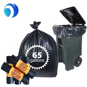 Nhà Máy Bán buôn giá extra-kích thước lớn HDPE phân hủy sinh học compostable tùy chỉnh in <span class=keywords><strong>bin</strong></span> lót nhựa Thùng rác rác chất thải Túi - Product Image 2