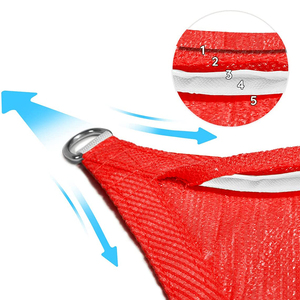 Car Park Shade Sail Sun Shadow Sail para prevenir, Tela de <span class=keywords><strong>sombra</strong></span> agrícola, Tela de <span class=keywords><strong>sombra</strong></span> ecuestre 3x3x3m - Product Image 5