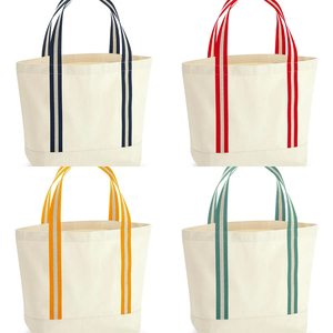 Bolsa de Mano Personalizable de Lona Suave, Gran Volumen, Colorida, Tipo Tote, para Playa o Compras - Product Image 6