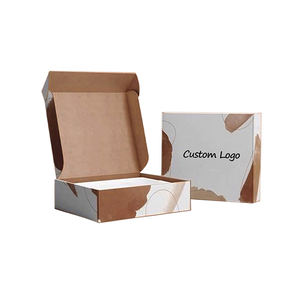 กล่องไปรษณีย์ลูกฟูกแบบกำหนดเองสำหรับขายส่ง รีไซเคิลได้ สำหรับเสื้อผ้า ถุงเท้า เคลือบเงา/ด้าน บุด้วยฟองน้ำ พิมพ์ UV - Product Image 6