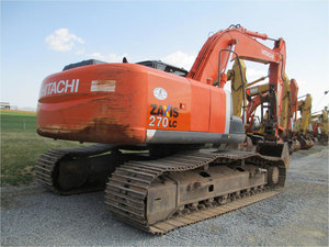 Excavatrice hydraulique d'occasion Hitachi ZX270 de 27 tonnes, moteur, boîte de vitesses, pompe, engrenage, godet de 1,5 m, puissance de 132 kW, roulement, modèle 2023 - Product Image 3