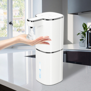 M19 Mới Vuông Màn Hình Hiển Thị Cảm Biến Hồng Ngoại Touchless Tự Động Món Ăn Xà Phòng Dispenser 14.2Oz/420Ml Lỏng Dispenser Cho Phòng Tắm - Product Image 1
