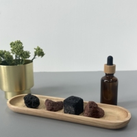 Diffuseur d'huiles essentielles en pierre de lave naturelle, diffuseur en pierre de lave pour aromathérapie