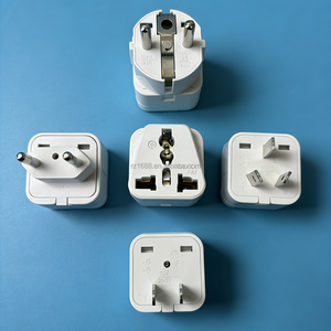 Adaptador de Viaje Universal para UE, EE. UU., <span class=keywords><strong>Australia</strong></span>, Fiyi, <span class=keywords><strong>Argentina</strong></span>, Emiratos Árabes Unidos, Brasil, Enchufe y Tomacorriente Eléctricos - Product Image 1