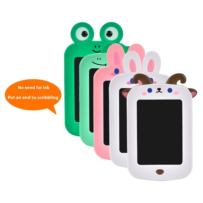 Unisex LCD Electronic Writing Board Home Use Colorful Plastic Erasable Drawing Board for Children Babies Toddler Doodle Toy