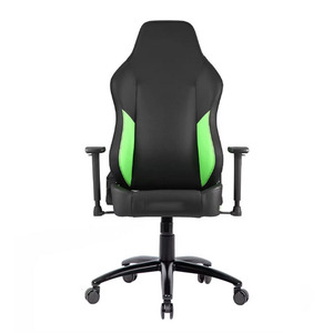 <span class=keywords><strong>Chaise</strong></span> de jeu de course optimale pour configuration de jeu, confortable, en mousse à mémoire de forme, en cuir souple ergonomique, avec roulettes, dossier réglable, moderne, pour ordinateur - Product Image 1