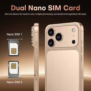 Smartphone haut de gamme 5G 12 Go 512 Go 1 To Appareil photo 64 MP 6,9 pouces Neuf 17 Débloqué 4G 5G Pro Max Double SIM <span class=keywords><strong>IMEI</strong></span> valide Avec logo - Product Image 5