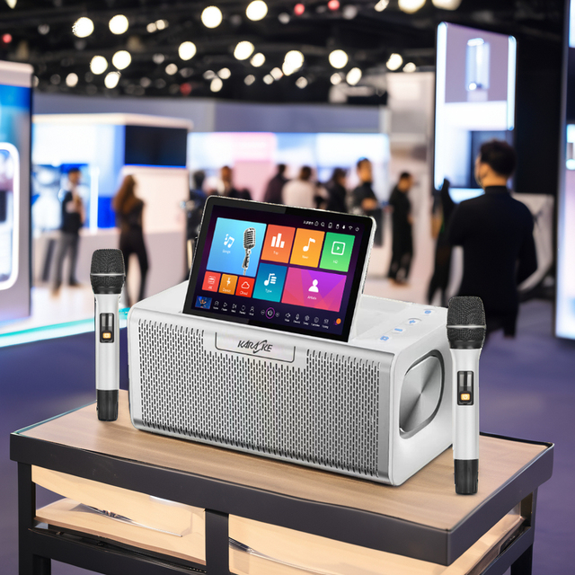 2025 Professional Android Karaoke System Wireless Touch Screen Sound Songs KTV Jukebox All-in-One Home Theater Player