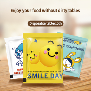 Dùng Một Lần Khăn Trải Bàn Không Thấm Nước Bảng Bao Phủ Với Nhựa Khăn Trải Bàn Đảng Gia Đình Takeaway Nhà Hàng Có Thể In Logo - Product Image 3