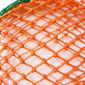 Wiederverwendbare PE-Fischernetz-Köderfalle mit Kordelzugverschluss, geeignet zum Angeln im Salzwasser - Product Image 4
