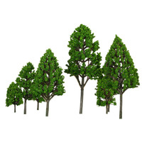 Arbres miniatures à l'échelle pour maquettes architecturales et ferroviaires, modèles de trains, fabrication depuis 12 ans