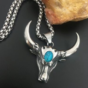 Collana <span class=keywords><strong>con</strong></span> Ciondolo Antilope Hip-hop di Tendenza per Uomo, Collane Personalizzate <span class=keywords><strong>con</strong></span> Animali, Catena per Maglione, Gioielli <span class=keywords><strong>Maschili</strong></span> - Product Image 6