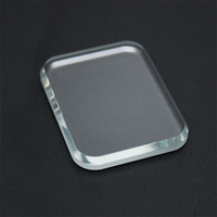 Vente en gros Personnalisé ultra Transparent 8mm 10mm 12mm Petit Verre Trempé Rond avec Marchepied