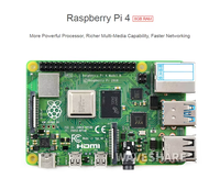 Placa de Desarrollo Raspberry Pi 4 Modelo B (4GB/8GB) Computadora Compacta y Kit de Aprendizaje de Python