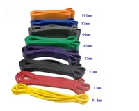 Juego de Bandas Elásticas de Resistencia Personalizadas con Logotipo, Bandas de TPE Impermeables para Ejercicio, Gimnasio y Dominadas, con Resistencia Extendida de 41 Pulgadas para Deportes