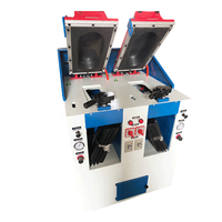 Machine de pressage de semelle de chaussure automatique pneumatique à Double tête, machines de pressage de semelle de chaussures décontractées/baskets/chaussures de Sport
