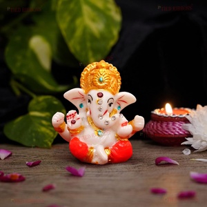 Home Decor Wholesale Ganesha <strong>Statue</strong> Stand for Car <strong>Ganesh</strong> India God <strong>Statue</strong> Sculpture Craft Indian Religious <strong>Statue</strong> - Product Image 1