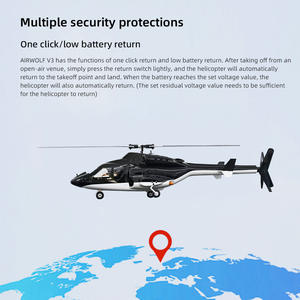 Электрический Радиоуправляемый вертолет FLYWING Airwolf V3 готов к полету с GPS и автоматическим возвратом батареи - Product Image 5