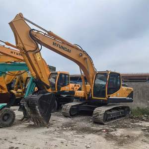 Excavatrice sur chenilles HYUNDAI 220LC-9S d'occasion, 22 tonnes, 90 % neuve, matériel de construction, excavatrice de taille moyenne HYUNDAI 220LC-9S d'occasion - Product Image 2