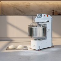 Industriële Pizzabodem Bakkerij 50L 100L 130L Bloemmengmachine Spiralmixer Brooddeegmenger
