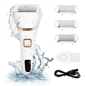 Nouvel Épilateur Professionnel 4-en-1 Portable, Rechargeable par USB, avec Râpe à Pieds et Dissolvant de Callosités Remplaçables - Product Image 1