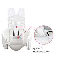 Équipement d'arts martiaux Karaté Body Chest Guard pour les pratiquantes de karaté WKF approuvé