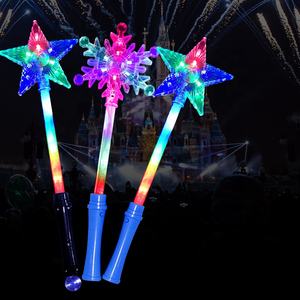 2024 Beliebte <span class=keywords><strong>Light</strong></span> <span class=keywords><strong>Up</strong></span> Toys Blink stäbe mit Schneeflocke stift für Kinder 36CM LED Glowing <span class=keywords><strong>Magic</strong></span> Wands Sticks für die Weihnachts feier - Product Image 6