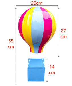Decorazioni Personalizzabili per Feste con Mongolfiera 20cm*55cm per Festività, Pesce d'<span class=keywords><strong>Aprile</strong></span>, Ramadan, per Centri Commerciali all'Aperto - Product Image 2