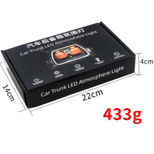 Bande lumineuse LED RGB universelle de 4 m pour coffre, éclairage <span class=keywords><strong>d</strong></span>'ambiance, <span class=keywords><strong>d</strong></span>écoration, éclairage de coffre arrière - Product Image 4