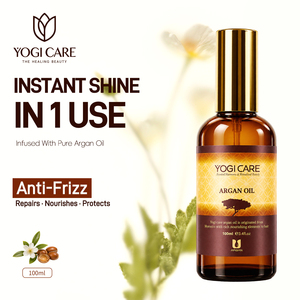 Sérum capillaire réparateur à l'huile d'argan, marque privée OEM, soin profond, application facile, pour pointes fourchues et nœuds - Product Image 1
