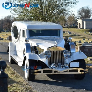 Best Selling Electric Super Limousine White Funeral Car <b>Coach</b> Classic Hearse for Special Events Henan Factory Price - Product Image 2