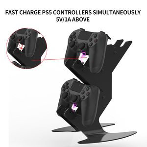 Gaming Accessories Dual Charging Dock Station PS 4 Controller Headset <strong>Stand</strong> Charger for Play Station 4 <strong>PS4</strong> - Product Image 2