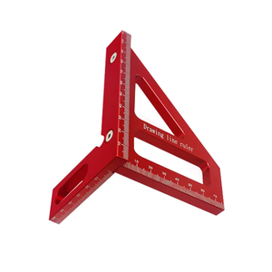Ağaç İşleme kare iletki alüminyum alaşım gönye üçgen cetvel ölçme aracı mühendis marangoz için - Product Image 4