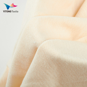 All'ingrosso tessuto di Rayon lavorato a maglia 66% poliestere 29% raion viscosa 5% tessuto Spandex per t-shirt - Product Image 1