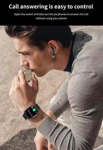 2025 Smart Watch BT chiamata 2 in 1 TWS auricolari con auricolari NFC monitoraggio della salute sport Smartwatch cuffie per uomo <span class=keywords><strong>D</strong></span> 8 - Product Image 5
