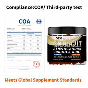 Suplemento Herbal en Gomitas de Shilajit, Almacén FBA, Suministro Estable Optimizado para Vendedores de Amazon FBA, Cumplimiento de COA, Prueba de Terceros - Product Image 5